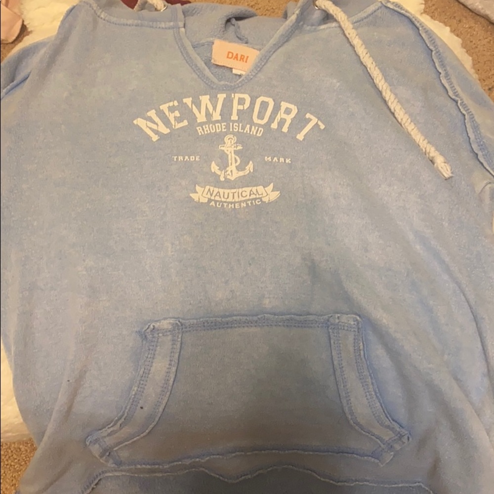 Blue Newport sweatshirt